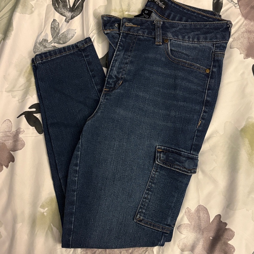 Women's Dark Blue Denim Jeggings